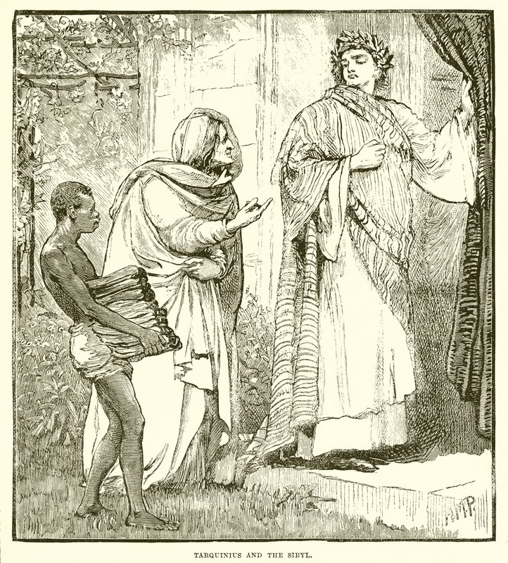 Tarquinius und die Sibylle von English School