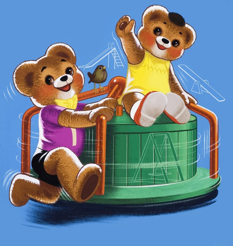 Teddybären (mit versteckten Objekten) von English School