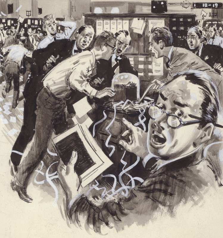 Der Börsencrash von 1929 von English School