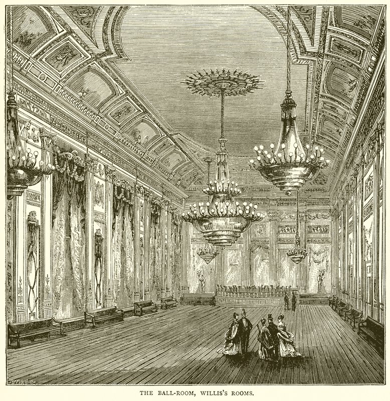 Der Ballsaal, Williss Rooms von English School