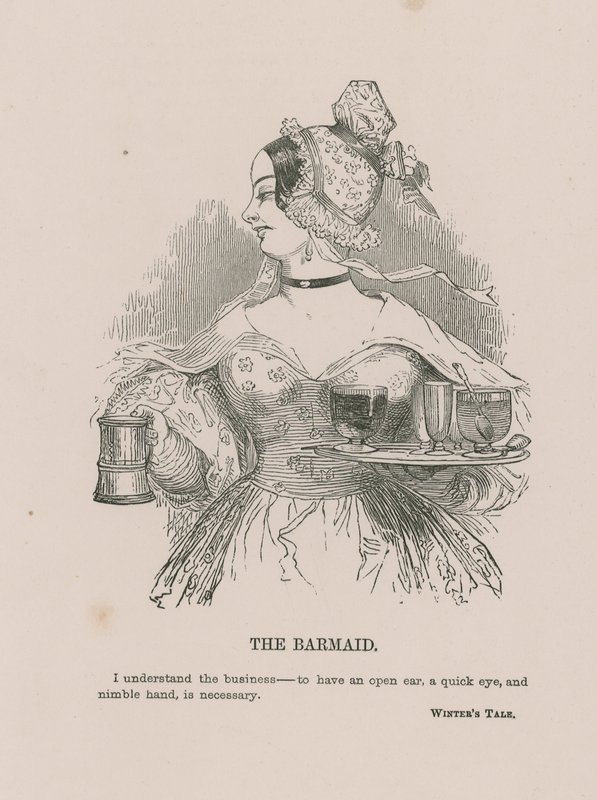 Die Bardame von English School