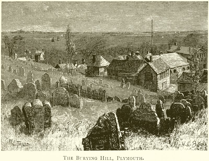 Der Friedhofshügel, Plymouth von English School
