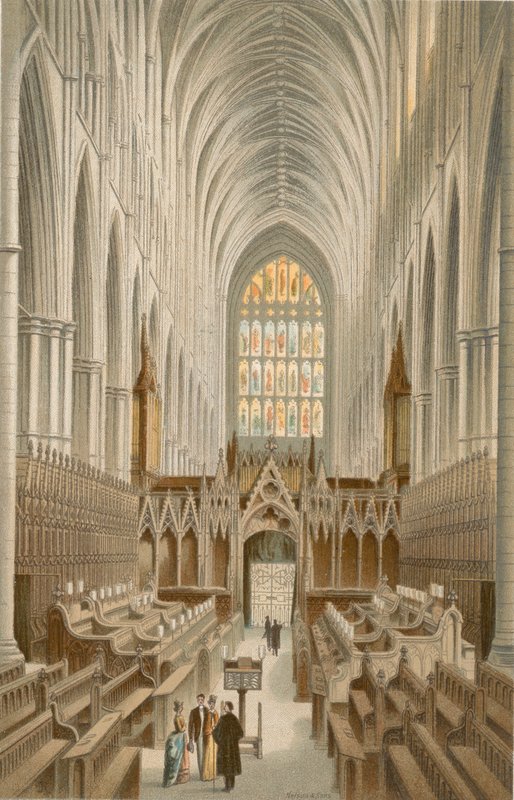 Der Chor, Westminster Abbey von English School