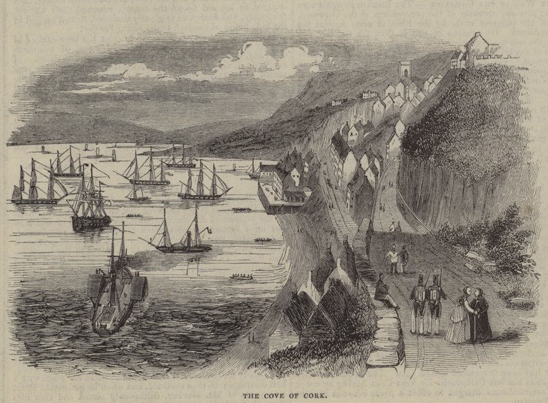 Die Bucht von Cork, Irland von English School