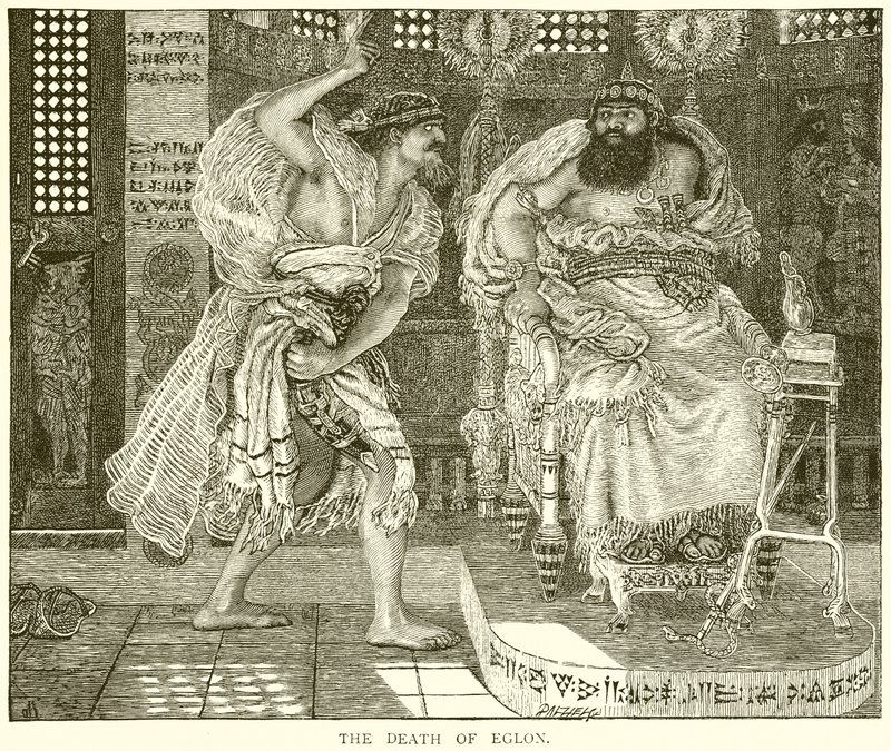 Der Tod von Eglon von English School