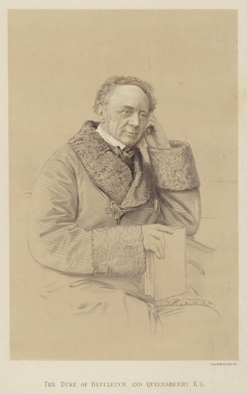 Der Herzog von Buccleuch und Queensberry, KG (Lithographie) von English School