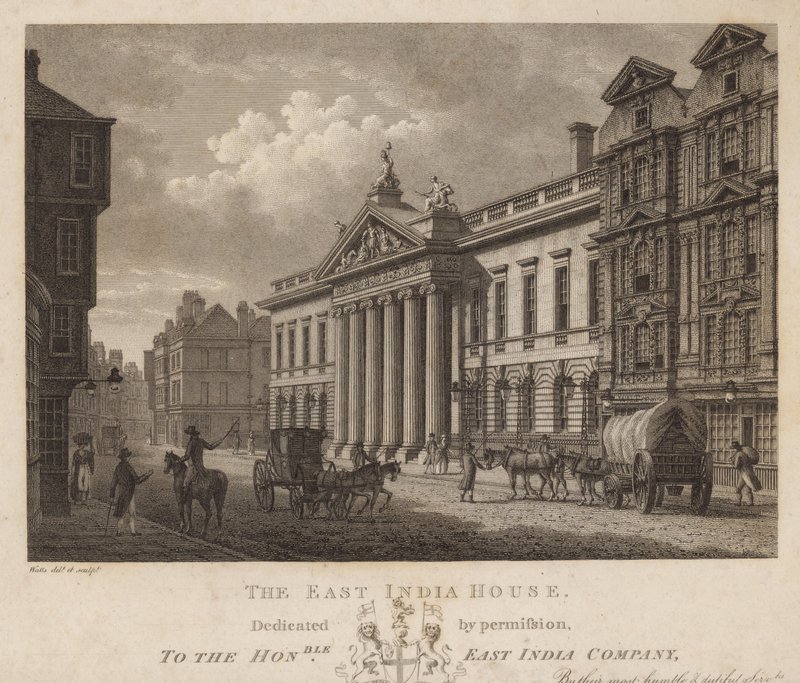 Das East India House von English School