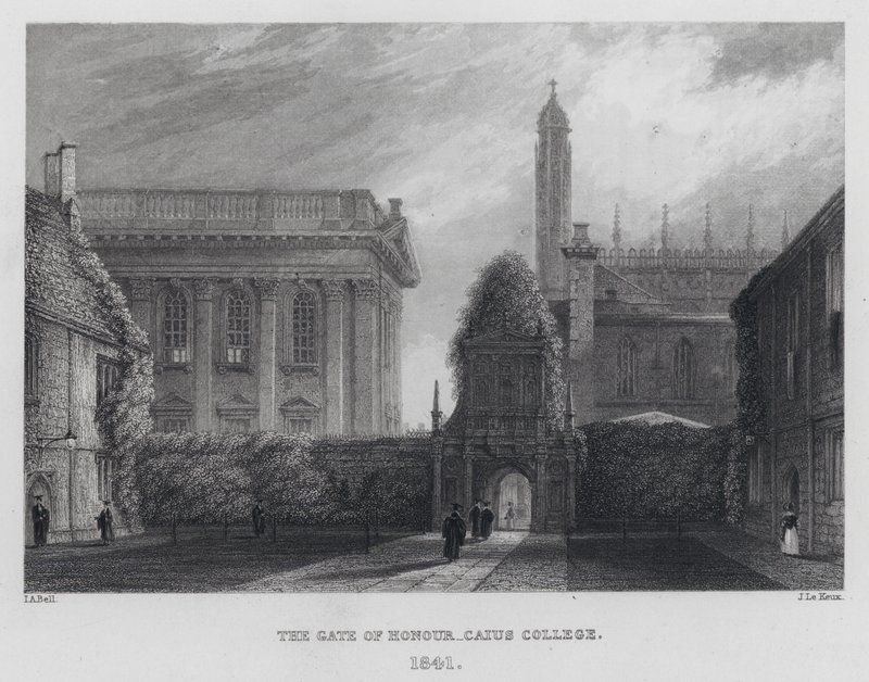 Das Tor der Ehre, Caius College von English School