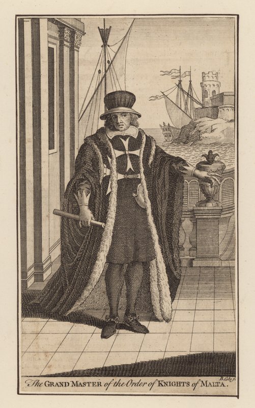 Der Großmeister des Malteserordens von English School