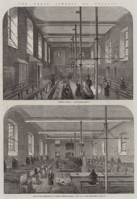 Die großen Schulen Englands (Stich) von English School