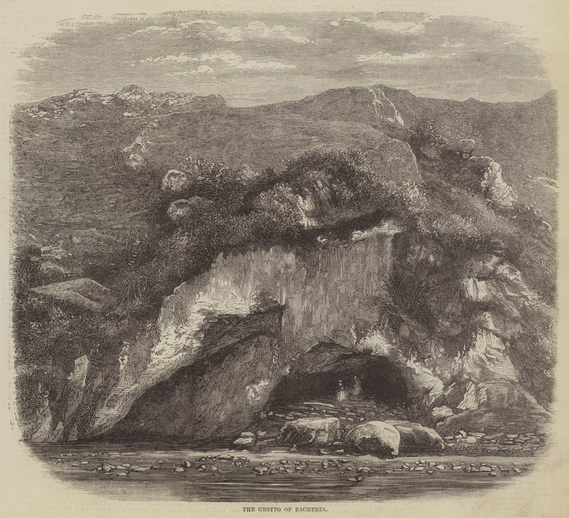 Die Grotte von Bagneres von English School