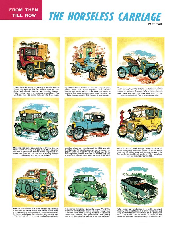 Das pferdelose Gefährt, eine Geschichte des Autos von English School