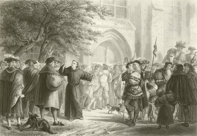 Die Ablässe oder die fünfundneunzig Thesen von English School