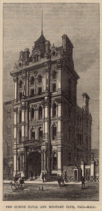 The Junior Naval and Military Club, Pall Mall von English School