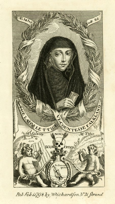 Die Lady Lettice, Viscountess Falkland von English School