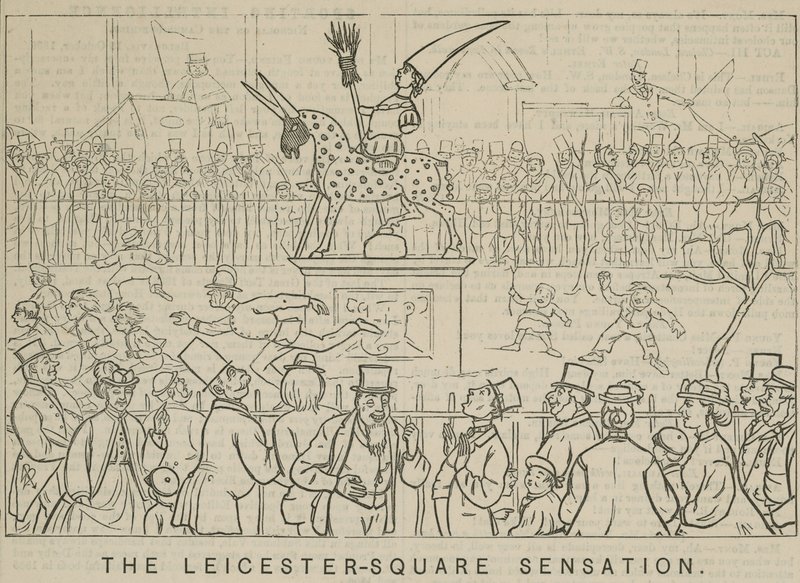 Die Sensation auf dem Leicester Square von English School