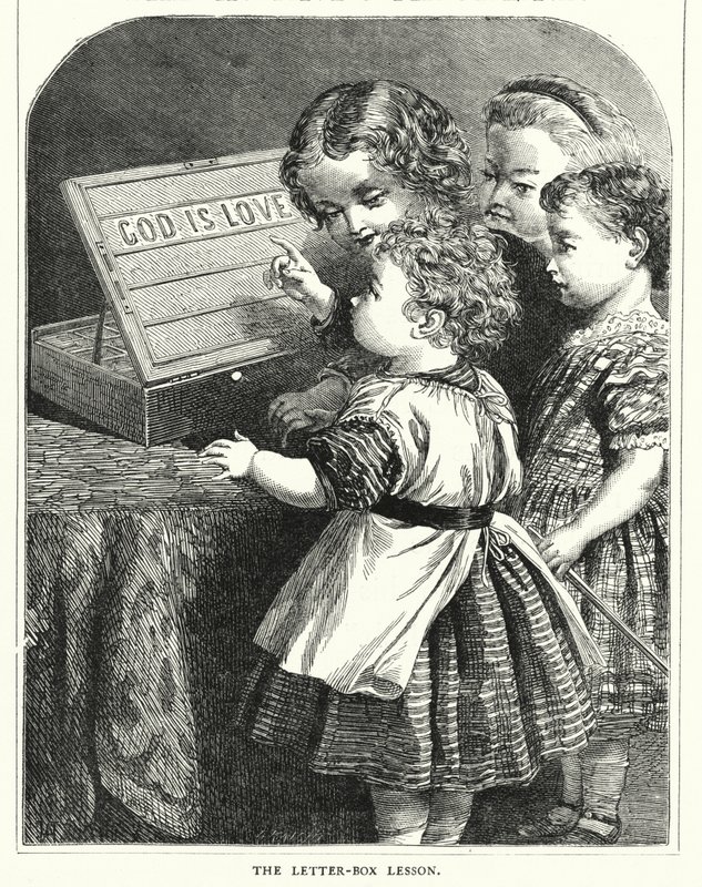 Die Briefkasten-Lektion (Gravur) von English School