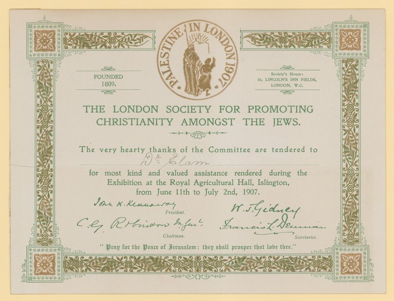 Die Londoner Gesellschaft zur Förderung des Christentums unter den Juden von English School