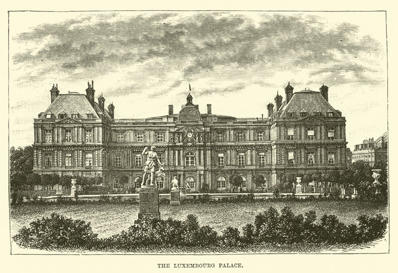 Der Palais du Luxembourg von English School