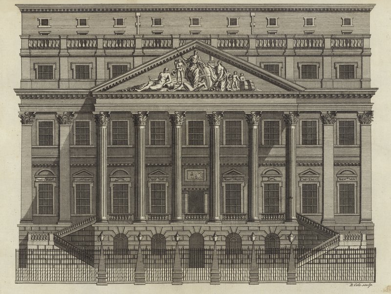 Das Mansion House, City of London von English School