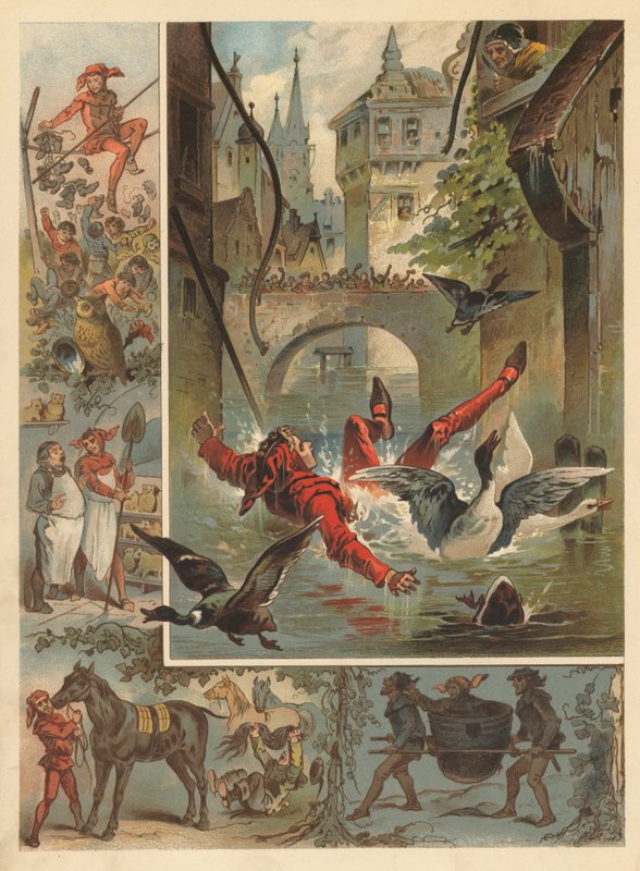 Der fröhliche Narr von English School