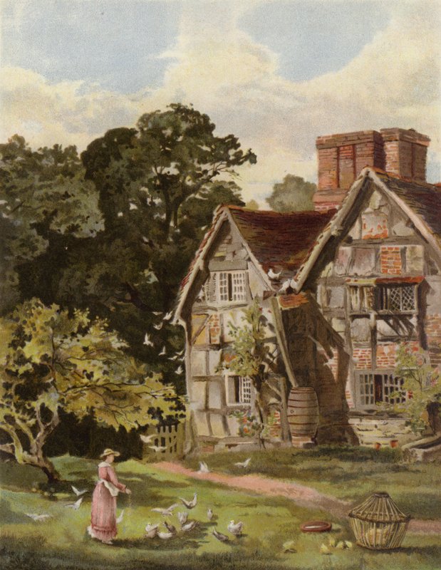 Das alte Herrenhaus von English School