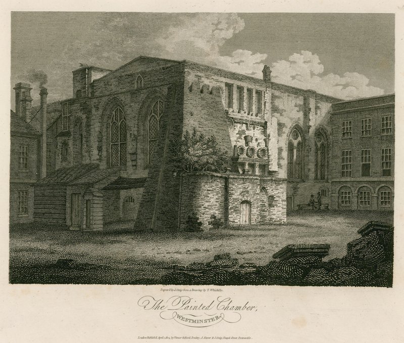 Die Gemalte Kammer, Westminster Palace von English School