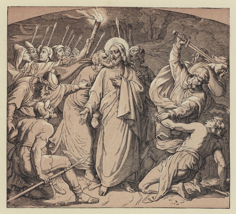 Die Passion Christi (Gravur) von English School