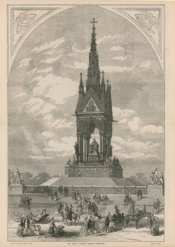 Das Nationaldenkmal des Prinzgemahls von English School