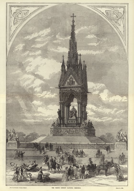 Das Nationaldenkmal des Prinzgemahls von English School
