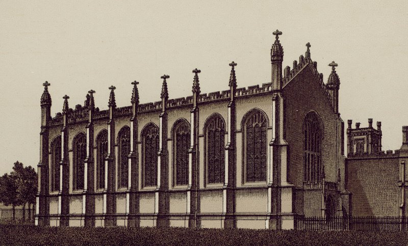 Die Kapelle des Proprietary College, Cheltenham von English School