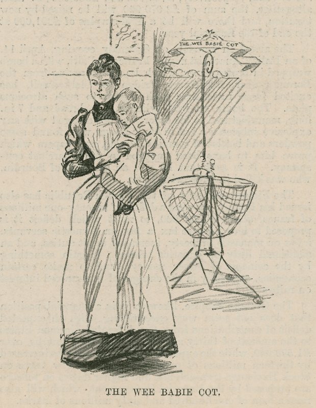 Das Jubiläum der Ragged School Union; Das kleine Babybett von English School