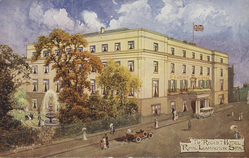 Das Regent Hotel, Royal Leamington Spa, Warwickshire von English School