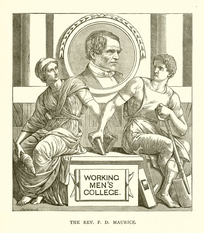 Der Rev. F. D. Maurice von English School