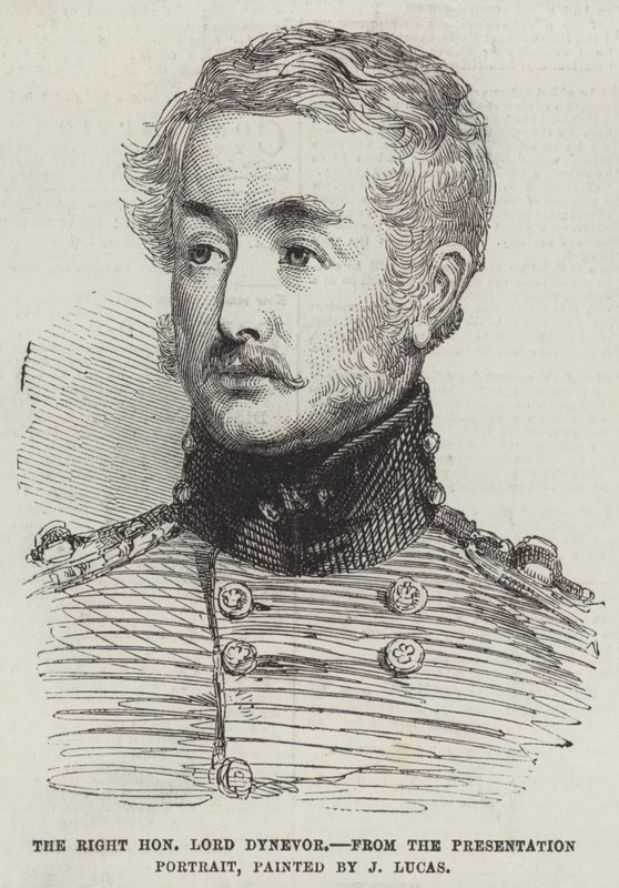 Der ehrenwerte Lord Dynevor (Gravur) von English School