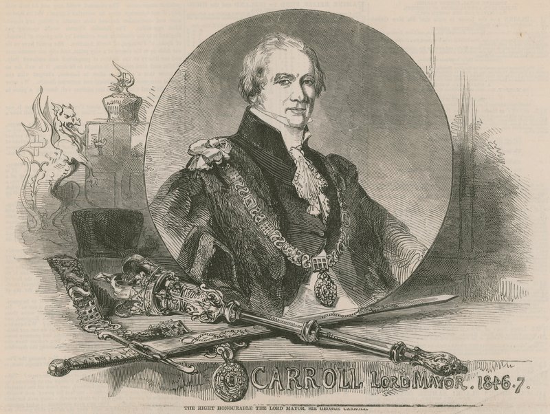 Der ehrenwerte Lord Mayor Sir George Carroll von English School