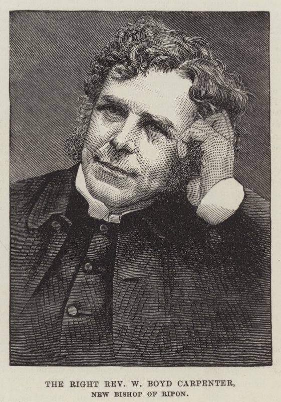 Der Hochwürdigste W Boyd Carpenter, Neuer Bischof von Ripon von English School