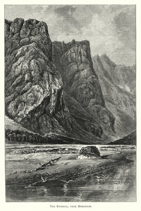 Das Romsdal, nahe Horgheim von English School