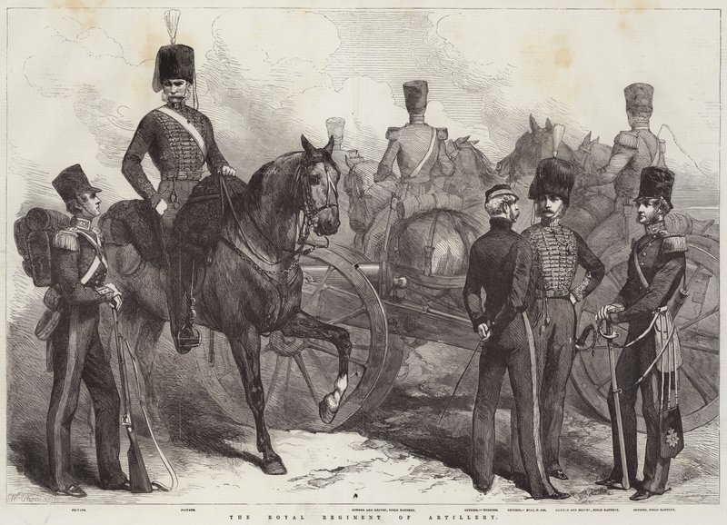 Das Königliche Artillerieregiment von English School