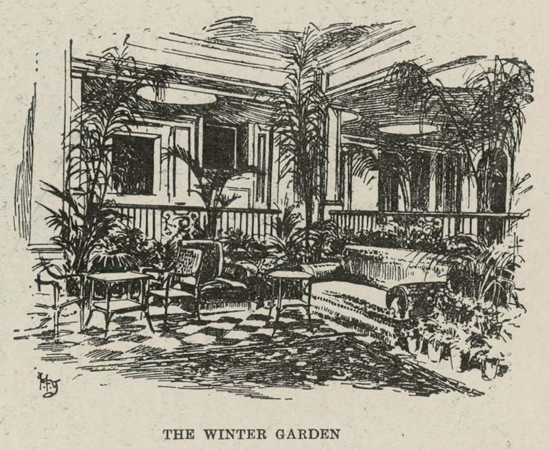 Das Russell Hotel, Russell Square: Der Wintergarten von English School