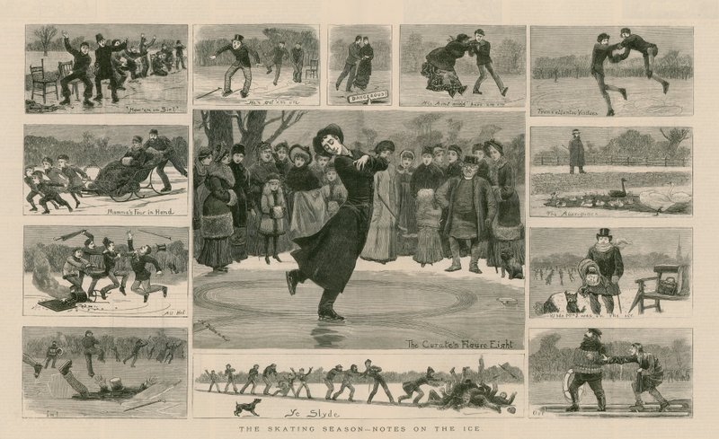 Die Eislaufsaison - Notizen auf dem Eis von English School