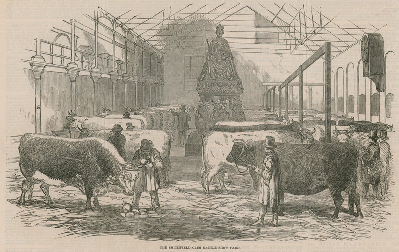 Der Smithfield Club Viehmarkt Hof von English School