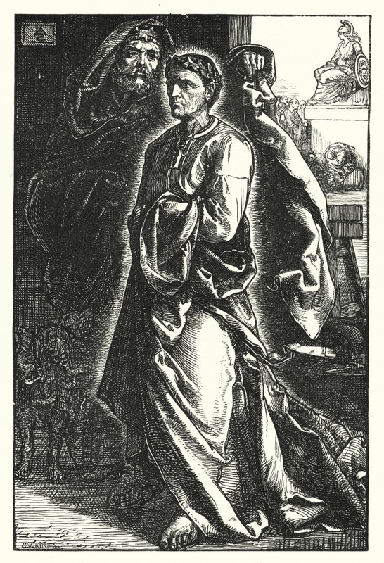 Die drei Statuen von Aegina von English School