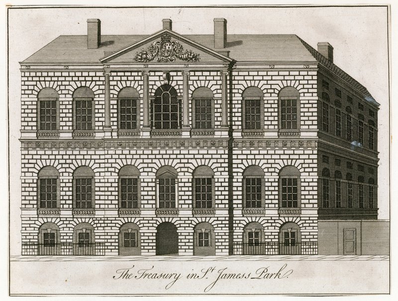Das Finanzministerium von English School
