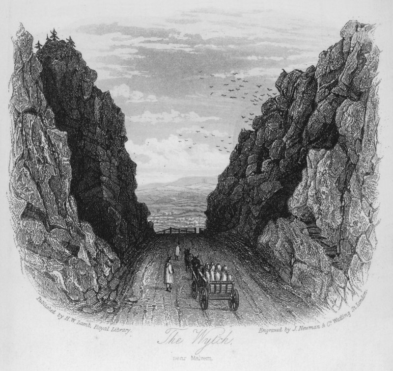 Die Hexe, nahe Malvern von English School