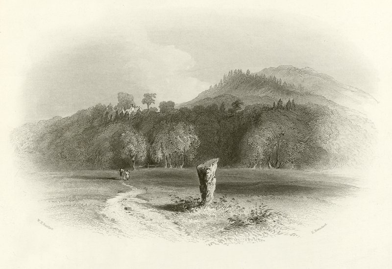 Das Feld von Killiecrankie von English School