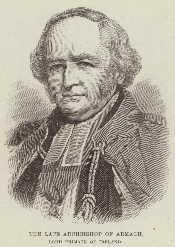Der verstorbene Erzbischof von Armagh, Lord Primas von Irland von English School