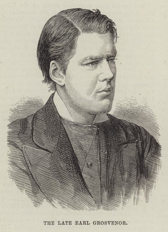 Der verstorbene Earl Grosvenor (Gravur) von English School