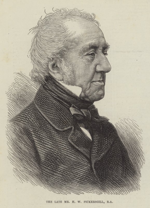 Der verstorbene Herr H W Pickersgill, RA (Stich) von English School