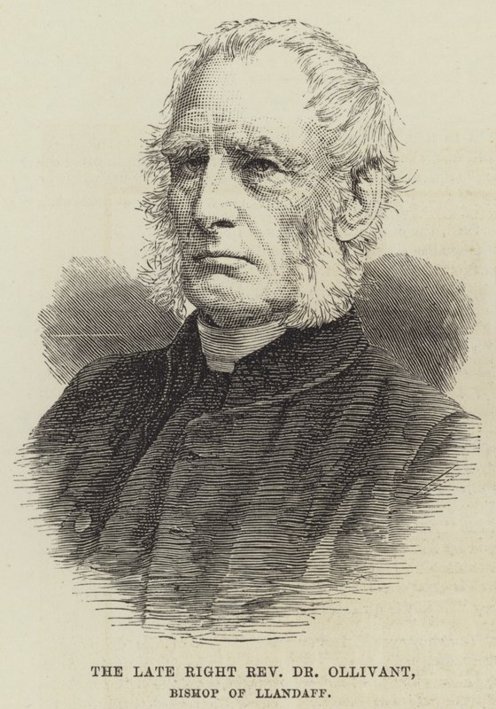 Der verstorbene Hochwürdigste Dr. Ollivant, Bischof von Llandaff von English School